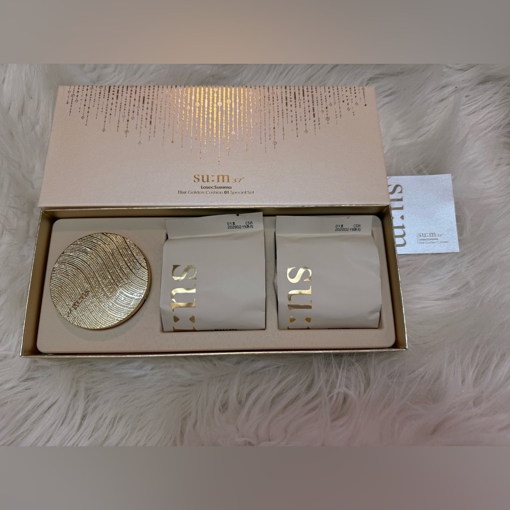 SU:M37 LosecSumma Elixir Golden Cushion No.1 Special Set